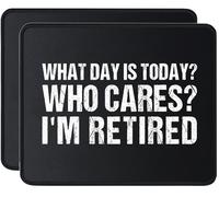 Mouse Pad Thème « Je suis à la Retraite » sous-Main Études 25x30CM