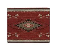 Mouse Pad Western Arrow Amérindien du Sud-Ouest Résistant À Usure Mousepad Durable Accessoire Bureau pour Gaming Pc Clavier 25X30Cm