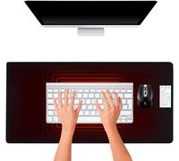 Mouse Pad with Heating Function,Intelligent Heated Mouse Pad,Heated Desk Mat,with 7 Heat Levels and Automatic Shut-Off 4 Hours for the Office