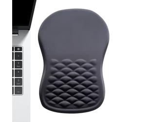 Mouse Pad with Wrist Rest - Ergonomic Memory Foam Cushion | Non-Slip Desktop Mouse Mat, 30x20cm, Fabric Top, for Office Home Gaming Work Table, Comfort Support for Men Women, Computer Accessory