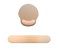 Mouse Pad With Wrist Support With Ergonomics Computer Keyboard With Anti-slip Silicone Base Repose-poignet bureau(Color4)