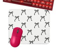 Mouse Pads for Desk Non-Slip Smooth Cute Cushion - Bow Knot Design