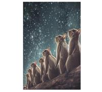 Mouse Puzzles en Bois 1000 Pièces Adultes, Poster Jigsaw Puzzle, Design Unique Jouet ÉduChatif pour Adolescents Et Enfants 78×53cm