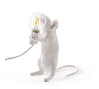Mouse Step Lampe à Poser sur Pied Blanc