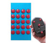 Mousee Glide Stickers - Coussinets pour la partie inférieure des pieds, patins autocollants | Adhésif antidérapant pour souris pour sports électroniques, jeux, travail et études, pieds de
