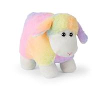 Mousehouse Gifts - Peluche agneau/mouton - couleur arc-en-ciel - 25 cm