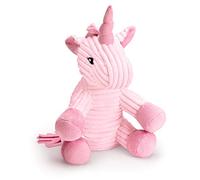Mousehouse Gifts - Peluche licorne - en velours côtelé - rose - 25,4 cm (10")