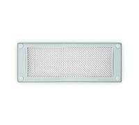 Mousemesh GRmou1a Grille d'aération Anti-parasites en Acier Inoxydable 2 mm pour empêcher Les Souris, Les guêpes, Les Abeilles, Les limaces, Les cafards Facile à Installer Gris 95 mm x 245 mm