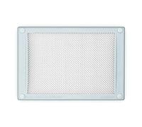 Mousemesh GRmou2a Grille d'aération Anti-parasites en Acier Inoxydable 2 mm pour empêcher Les Souris, Les guêpes, Les Abeilles, Les limaces, Les cafards Facile à Installer Gris 170 mm x 245 mm