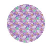 Mousepad Bonbons Rouges Et Verts Amusants, Nourriture Mignonne 4 Tapis De Souris Petit Mouse Pad Bords Cousus Tapis De Souris Gaming pour Travail Bureau Ordinateur 20X20 Cm