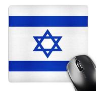 Mousepad Drapeau De L'État D'Israël Friction Faible Gamer Mouse Pad Lavable Accessoire Bureau pour Gamer Travail Gaming 25X30Cm