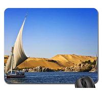 Mousepad, Forfaits Touristiques en Égypte Forfaits en Égypte Tapis Souris Antidérapante Mouse Pad Bords Cousus Souris De Gaming pour Jeux Ordinateur Professionnels 25X30Cm