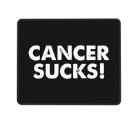 Mousepad, Le Cancer, C'est Nul Gaming Mousepad Base en Caoutchouc Tapis De Souris Gamer Durable Mouse Pad pour Joueurs Professionnels Ordinateur 25X30Cm
