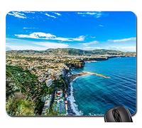 Mousepad, Littoral De La Côte Amalfitaine Italie Méditerranée Italienne Gamer Mouse Pad Antidérapante Tapis De Souris Portable Tapis De Gaming pour Professionnels Jeux Souris 25X30Cm