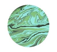 Mousepad Magnifique Motif Marbré Vert Ondulé 4 Tapis De Souris Durable Tapis De Souris Gaming Bords Cousus Mouse Pad pour Ordinateur Travail Maison 20X20 Cm