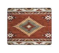 Mousepad Rust Western Arrow Amérindien du Sud-Ouest Portable Gamer Mouse Pad Moderne Accessoire Bureau pour Gaming Maison Bureau 25X30Cm
