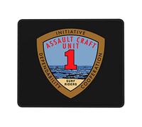 Mousepad, Unité De Bateaux d'assaut Souris De Gaming Doux Mouse Pad Stable Gamer Mouse Pad pour Ordinateur Bureau 25X30Cm