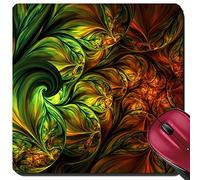 Mousepad, Œuvre d'art Fractale Générée par Ordinateur Mouse Pad Durable Souris De Bureau Résistant À Usure Tapis De Souris Gamer pour Souris Ordinateur 25X30Cm