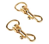Mousqueton 35 Mm Or 2 Pcs