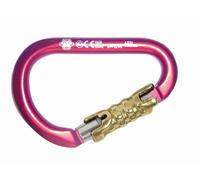 Mousqueton 3M DBI-SALA Tri-Lock en aluminium, charge de rupture : 22 kN, largeur d'ouverture : 24 mm, 24 mm x1 morceau