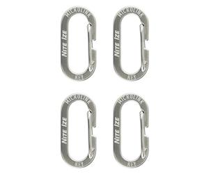 Mousqueton 4 pcs. MicroLink Nite Ize - Steel