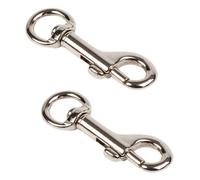 Mousqueton 45 Mm Argent 2 Pcs