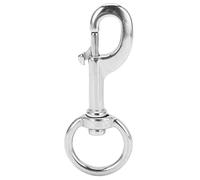 Mousqueton à œil pivotant en acier inoxydable 316 antirouille pour outils de plongée, ceinture de plomb, gilet stabilisateur, acier inoxydable 316 de qualité marine