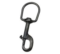 Mousqueton à œil Pivotant, Swivel Eye Hook Bolt Trigger Clips, Lobster Clasp, Mousqueton à Gâchette, Clip de Plongée Sous-Marine en Acier Inoxydable 316 pour Diving Dog Leashes, Key Rings, 120mm