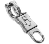 Mousqueton à Ouverture Rapide 102mm en Alliage de Zinc pour Cheval