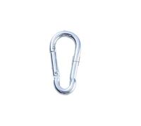 Mousqueton Acier Inoxydable Mousquetons 1/4pcs Porte-clés Ressort Mousqueton Mousqueton Porte-clés Robuste Crochet à Lien Rapide pour Camping Randonnée Voyage(13 mm, 1 Pièces)