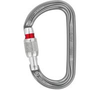 Mousqueton Am'D Screw-Lock - PETZL - Aluminium - Gris - Adulte - Mixte - Escalade