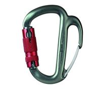 Mousqueton Petzl Freino gris rouge