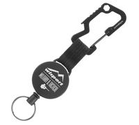 Mousqueton avec rétracteur keyback - Large Wisport