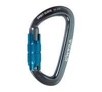 Mousqueton CAMP ORBIT 2LOCK (Gun metal / Blue) TU