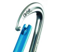 Mousqueton CAMP Orbit Straight Gate (gris/bleu) TU