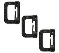 Mousqueton D-ring - 3 pcs. M-Tac - Black