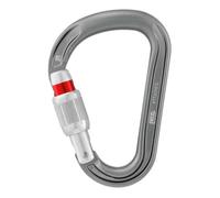 Mousqueton de Sécurité - Petzl - Attache Screw Lock - Aluminium - Argenté - Compact