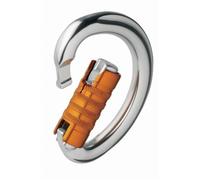 Mousqueton demi-rond - Petzl - OMNI - Résistance 15 kN - Système Keylock - Mixte