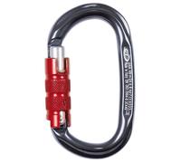 Climbing Technology Pillar Tg Anodized Snap Hook Rouge,Gris