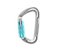 Edelrid Pure Triple Mousqueton Taille unique Gris