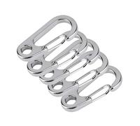 Mousqueton en alliage Camp Snap Clip Crochet Porte-clés Porte-clés Randonnée Escalade Outil élégant et populaire Durabilité