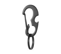 Mousqueton En Forme De D En Acier Inoxydable, 1 Pièce, Boucle De Suspension, Clip Rapide, Mousqueton, Porte-Clés, Edc, Sport, Outil