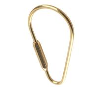 Mousqueton Escalade en Laiton Massif Durable Mousqueton de Fixation en Laiton en 3 Forme Porte-clés Multicolore pour Sac de Montagne/Clé/Camping (Drop)