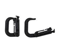 Max Fuchs - Mousqueton MFH - Lot de 2 - Noir
