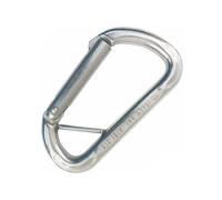 Mousqueton Inox Doigt Droit Avec Cross Bar Fil De 8 M KONG SPORT TU