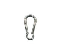 Mousqueton Inox pour câble de rupture L:70 Diam 7