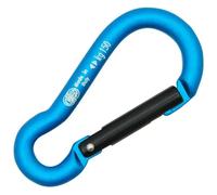 Mousqueton Kong Pear Max Bleu 50 mm