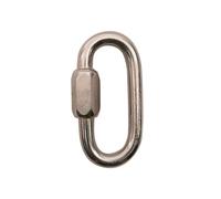 Maillon en inox teste avec marquage ce Kong Argenté 10 mm