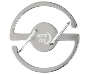 Mousqueton Medallion Key Carabiner Nite Ize - Silver