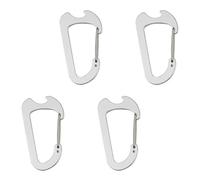 Mousqueton multifonction en alliage d'aluminium léger et durable pour escalade en plein air Camping Randonnée Engrenages Accessoires Durabilité Mousqueton Porte-clés